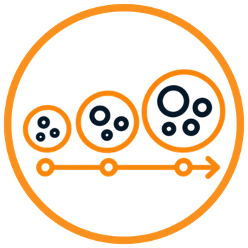 Formation changes over time icon