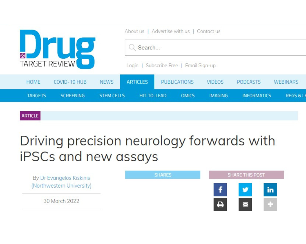 Driving precision neurology forwards with iPSCs and new assays