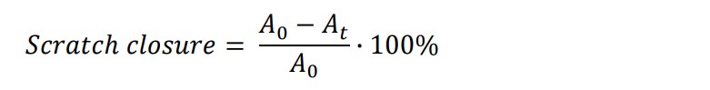 Scratch Closure Formula