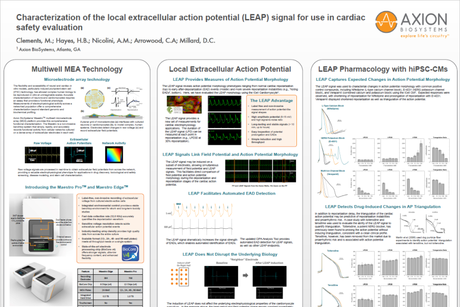 2018 SOT poster clements characterization of the local extracellular