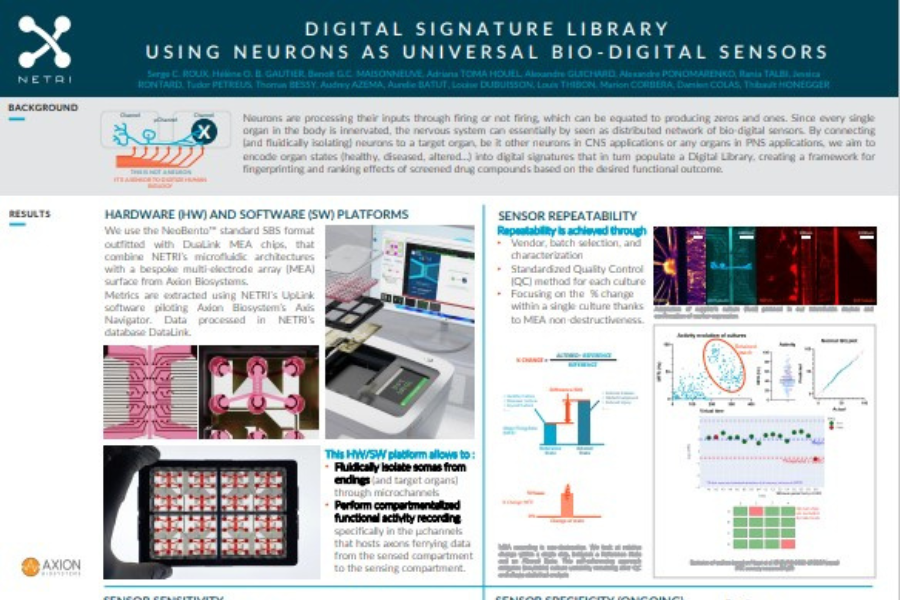 Netri_Digital signature library using neurons as universal bio-digital sensors