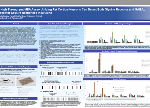 2015 SOT Poster Bradley high throughput of rat cortical neurons and seizure response