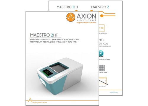 Maestro ZHT brochure live cell analysis system