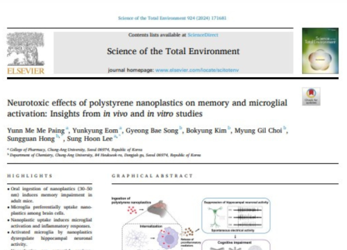 Science of The Total Environment Publication, 13 March 2024