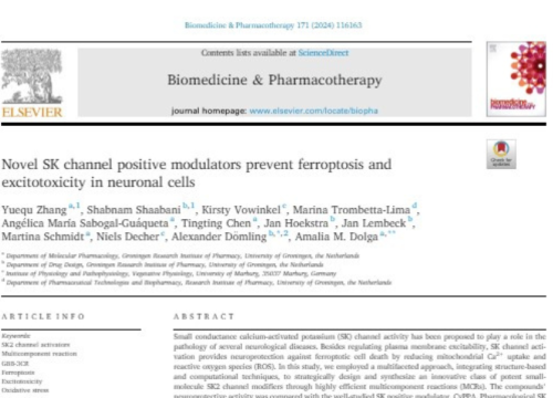 Biomedicine & Pharmacotherapy,  18 January 2024