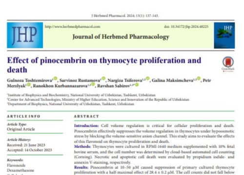 Journal of Herbmed Pharmacology, 01 Jan 2024