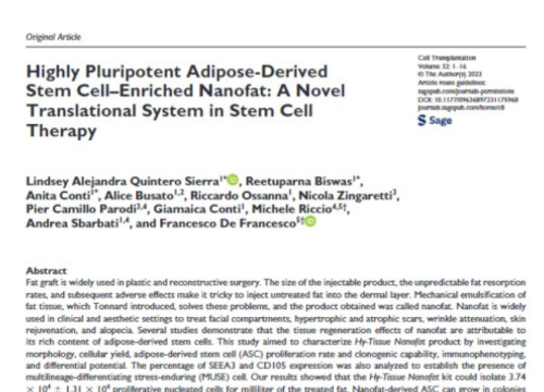 Cell Transplantation, 27 May 2023