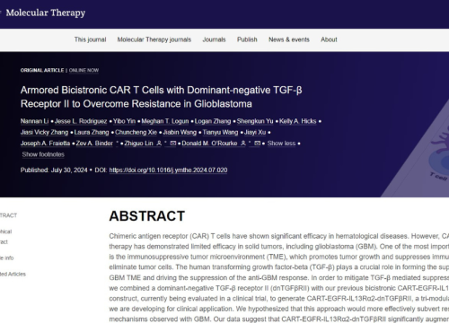 Molecular Therapy, 30 July 2024