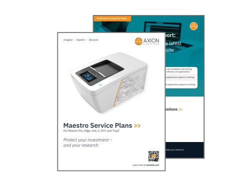 Axion BioSystems Service Plan Brochure