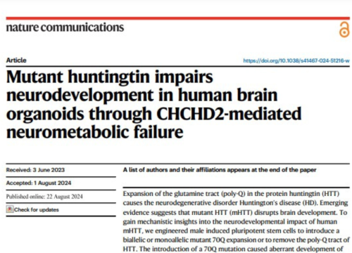 Nature Communications, 22 August 2024