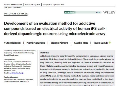 Addiction Biology, 09 October 2024