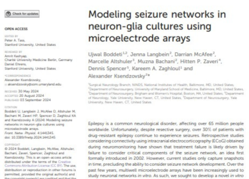 Frontiers in Network Physiology, 02 September 2024