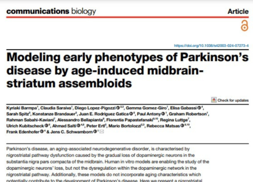 Communications Biology, 23 November 2024