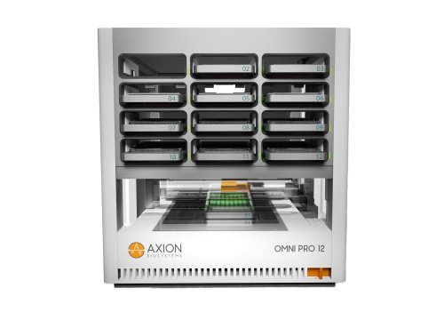 Axion BioSystems Omni Pro 12 in incubator imaging system with 12 plate hoteling system