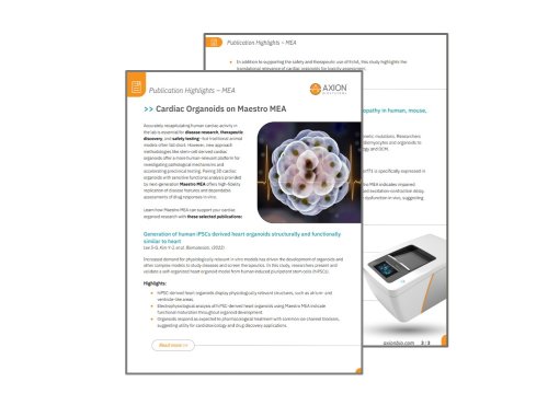 Cardiac Organoid Publication Highlight