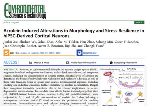 Environmental Science & Technology, 17 October 2025