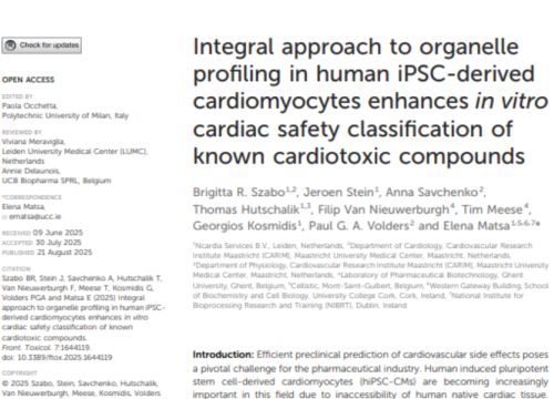 Frontiers in Toxicology, 20 August 2025