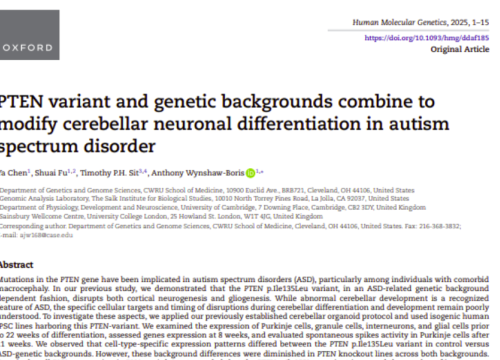 Human Molecular Genetics, 10 December 2025