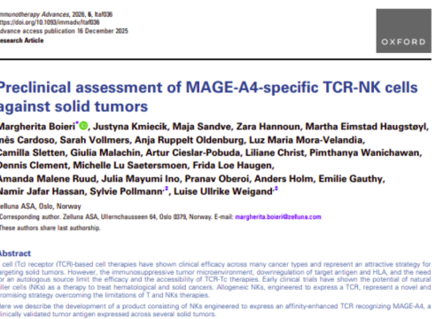 Immunotherapy Advances, 16 December 2025