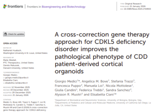 Frontiers in Bioengineering and Biotechnology, 20 January 2026