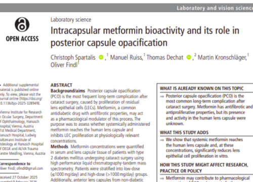 British Journal of Ophthalmology, 26 February 2026