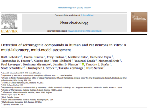 NeuroToxicology, 13 July 2026